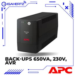 APC 650VA UPS Back-Up Power Supply — image 1