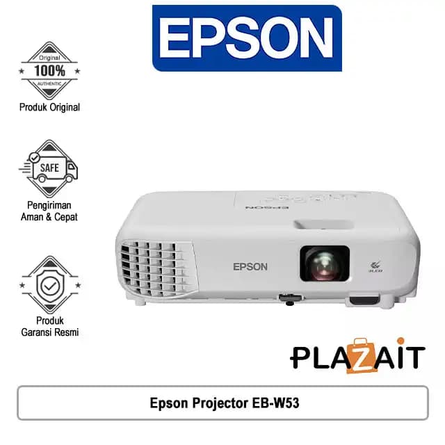 Epson EB-W53 Projector (4000 Lumens) — image 1