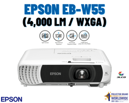 Epson EB-W55 WXGA 4000 Lumens Business Projector — image 1