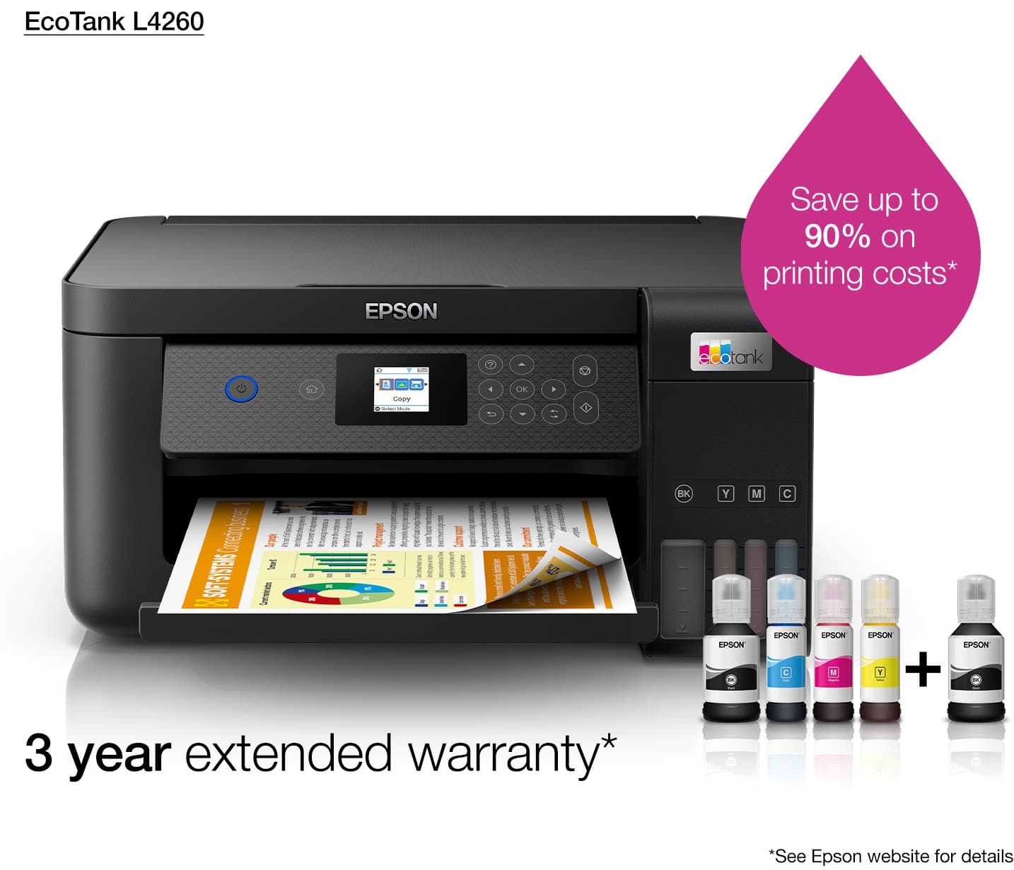Epson L4360 EcoTank Multifunction (Replaces L4260) — image 2