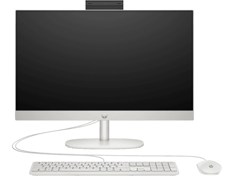 HP All-in-One Core i5 8GB 512GB 24\" White Non-Touch — image 1