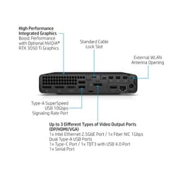 HP Elite 800 G9 Core i7 (13700) 16GB 512GB DOS