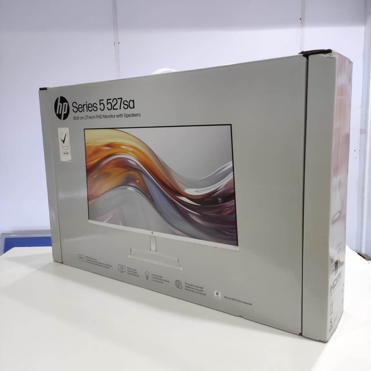 HP 527sa Monitor with Audio, Black — image 1