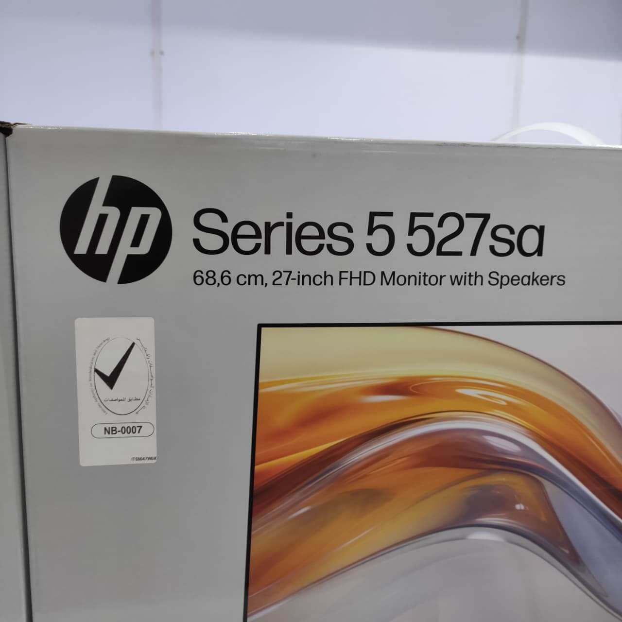 HP 527sa Monitor with Audio, Black — image 2
