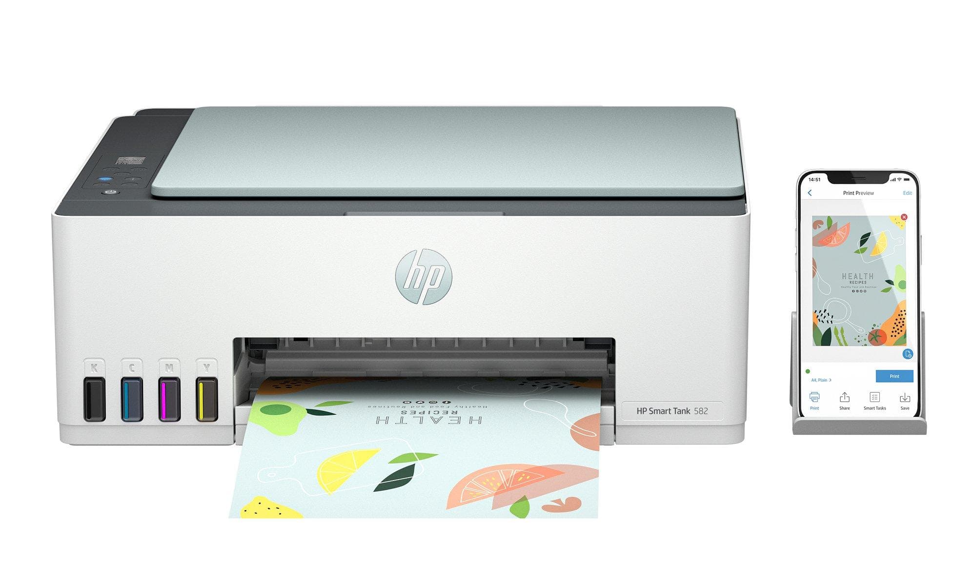HP Smart Tank 582 AIO Printer — image 2