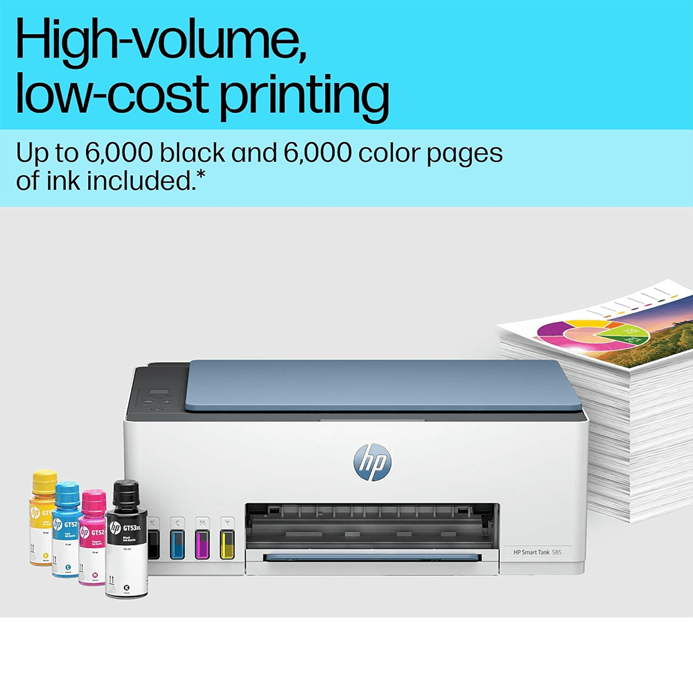 HP Smart Tank 585 AIO Printer — image 1