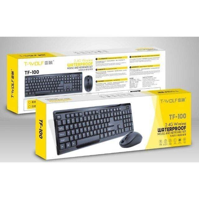 T-Wolf Wireless Keyboard and Mouse Combo — image 1