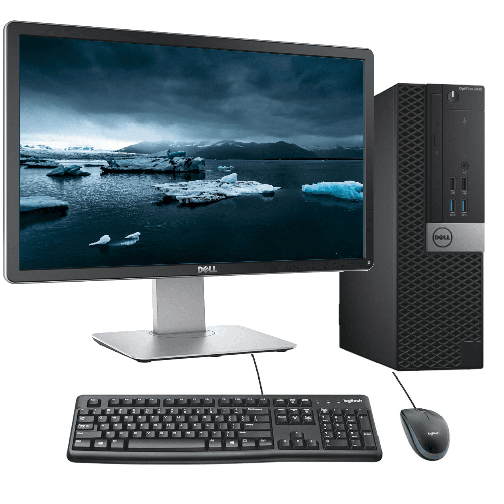 Dell 24-Inch Frameless Monitor and Mini PC Bundle Core i5 10th Generation 16GB RAM 512GB SSD — image 1