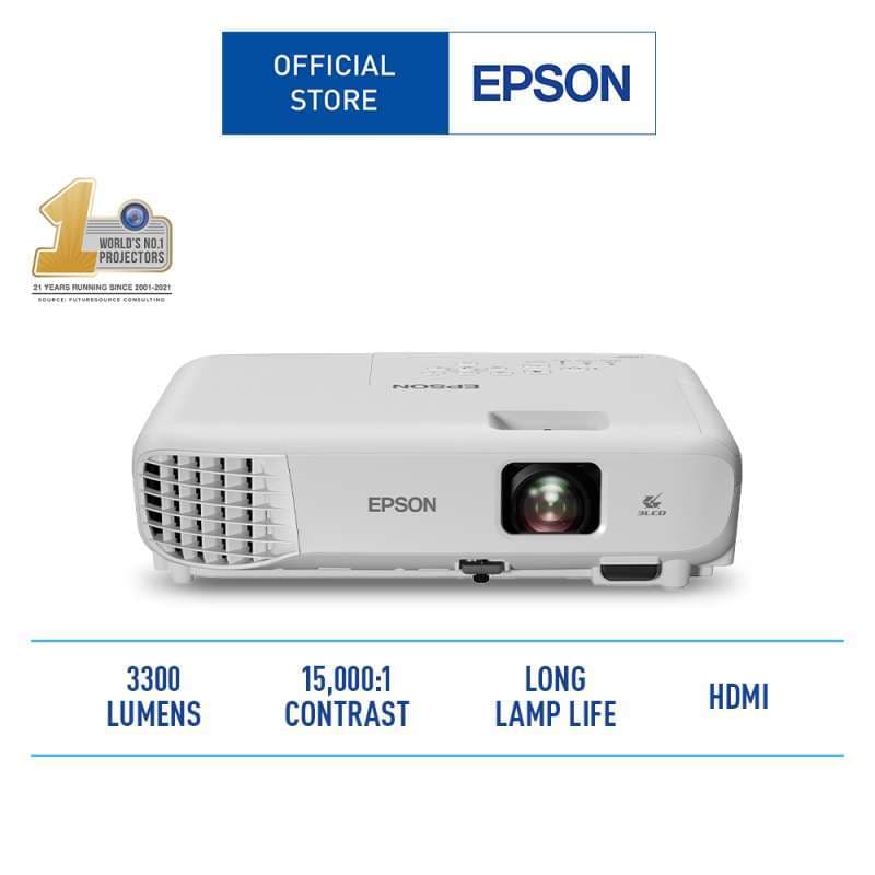 Epson EB-E01 Projector (3300 Lumens)