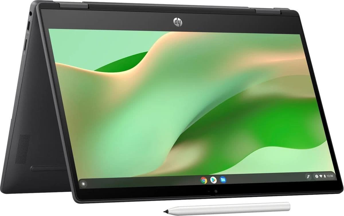 HP Chromebook x360 13b MediaTek 8GB RAM 256GB SSD 2-in-1 Convertible, Ex-UK