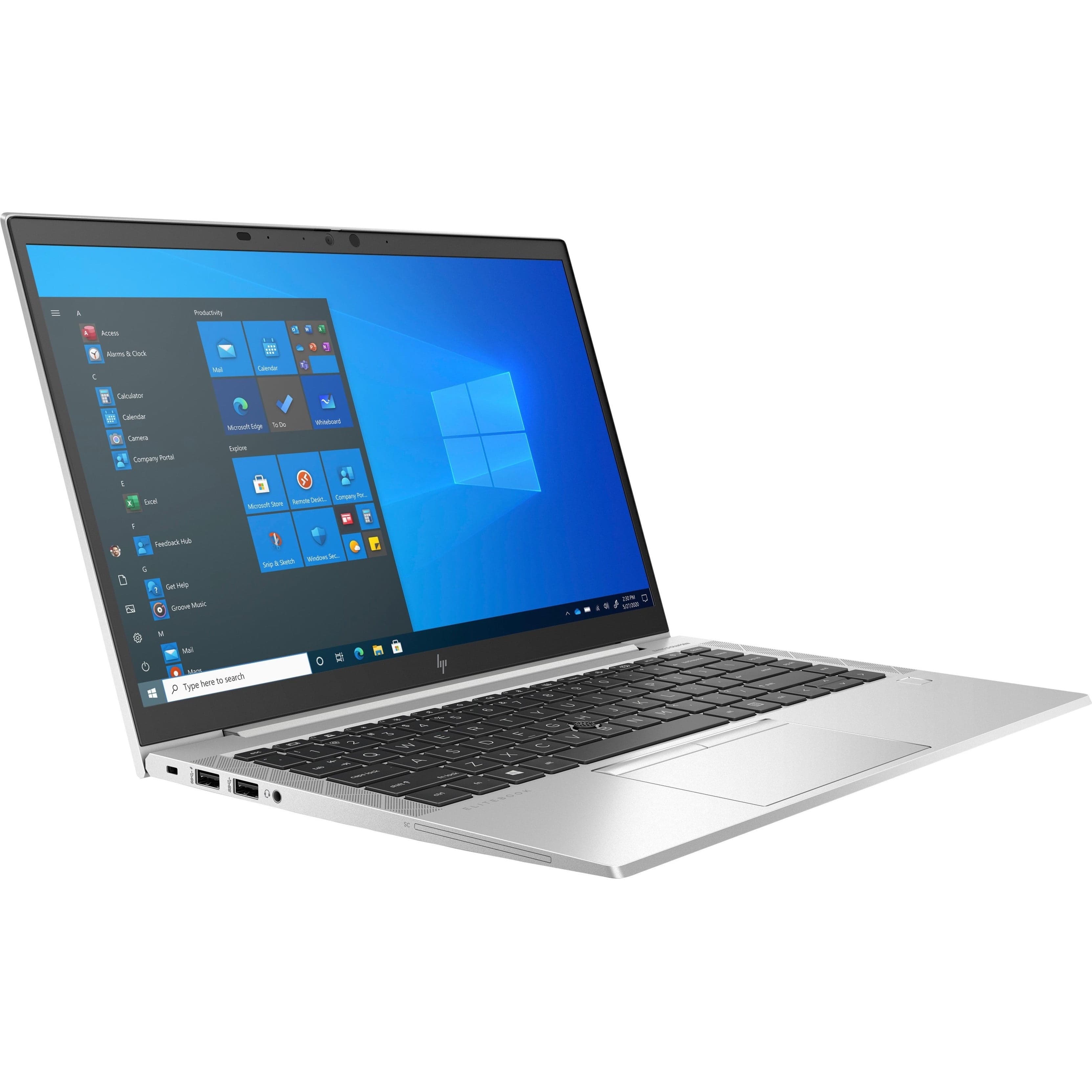 HP EliteBook 845 G8 AMD Ryzen 5 16GB RAM 256GB SSD Business Laptop, Ex-UK — image 1