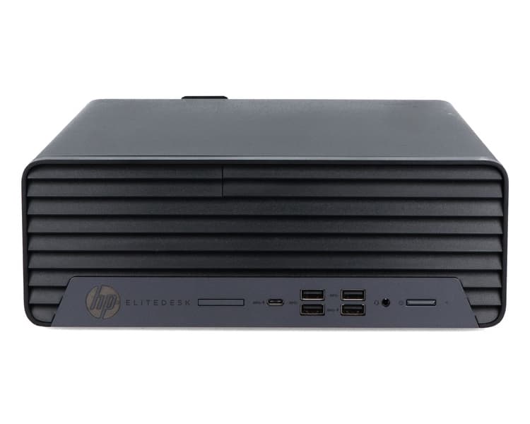 HP EliteDesk 805 G6 SFF AMD Ryzen 5 Pro 4650G 8GB 256GB SSD + HP E22 G4 Monitor — image 1