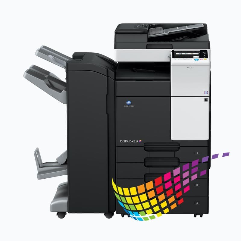 Konica Minolta Bizhub C227 Colour Photocopier — image 1