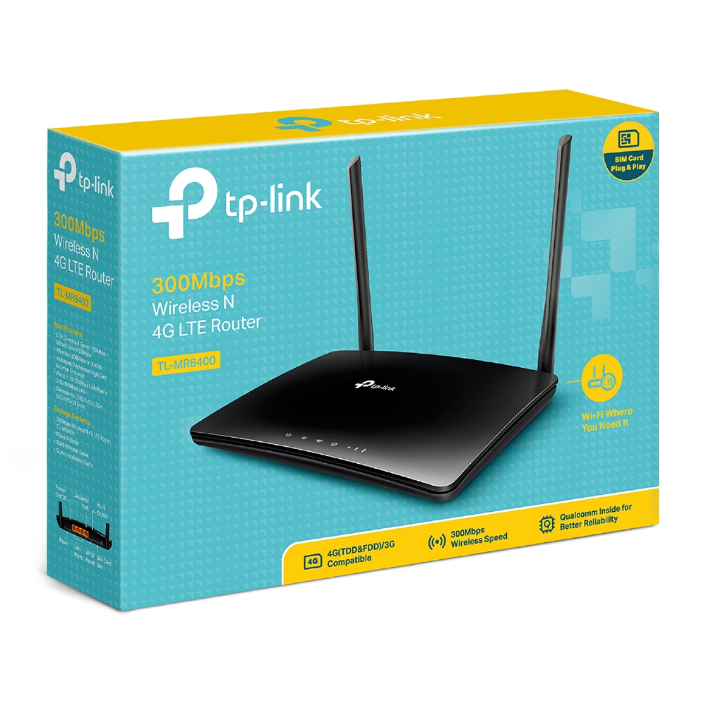 TP-Link N 4G LTE 300Mbps Router